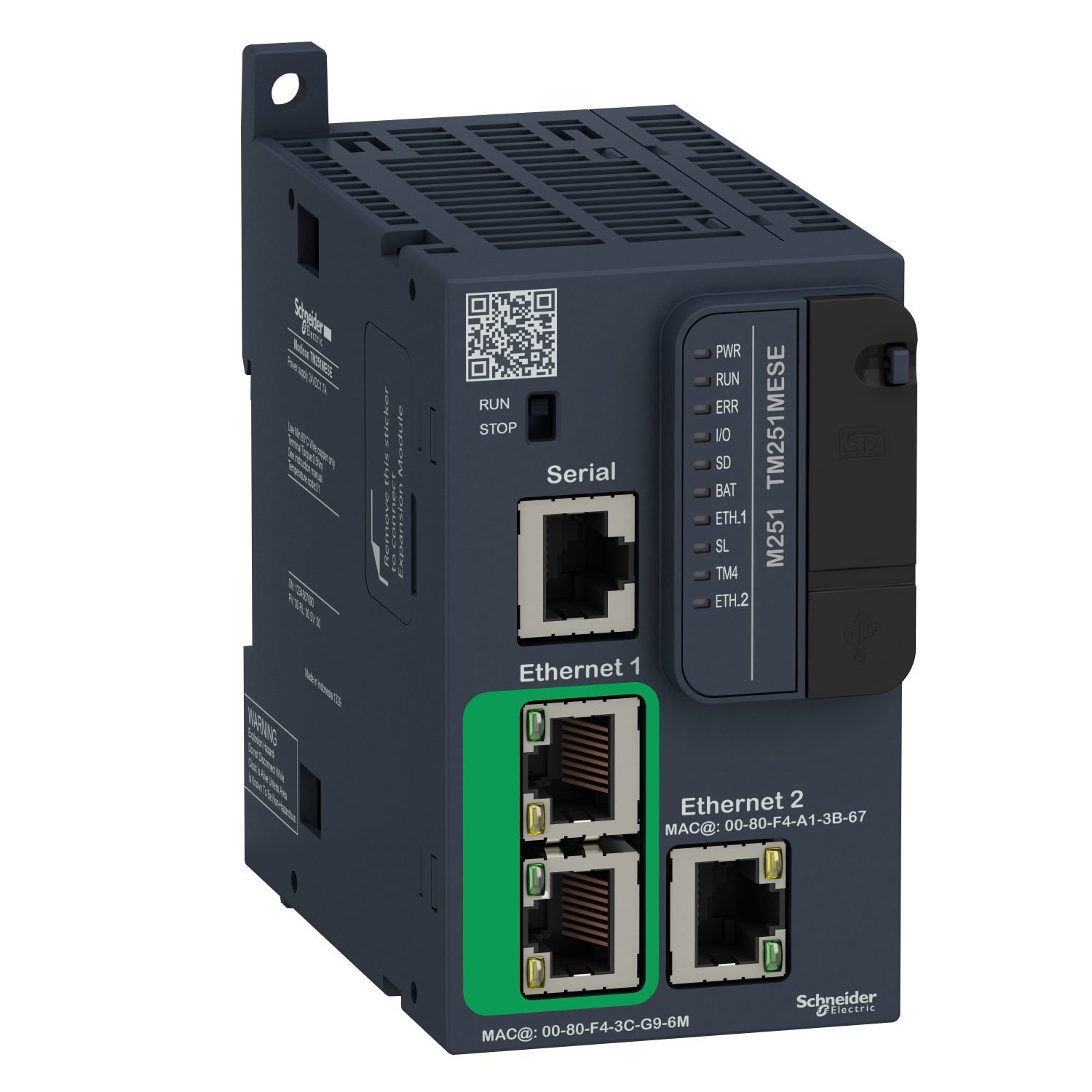 Schneider Modicon M251 PLC - TM251MESE
