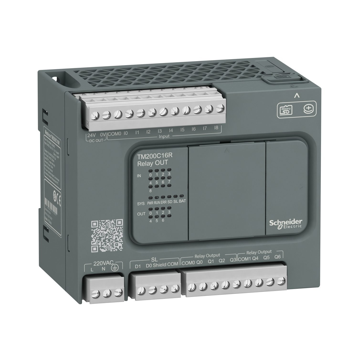 Schneider Modicon Easy M200 PLC - TM200C16R