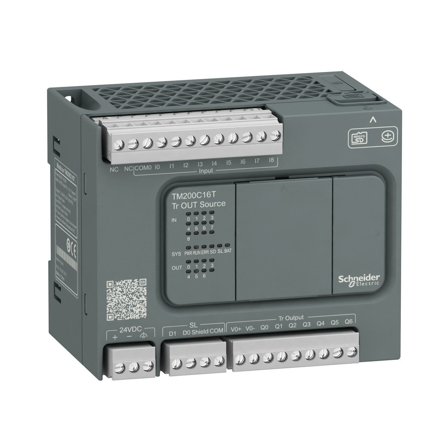 Schneider Modicon Easy M200 PLC - TM200C16T