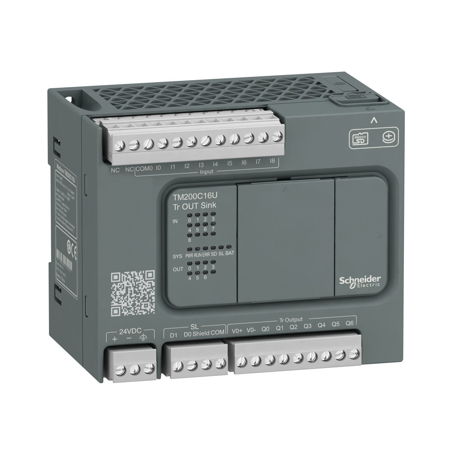 Schneider Modicon Easy M200 PLC - TM200C16U