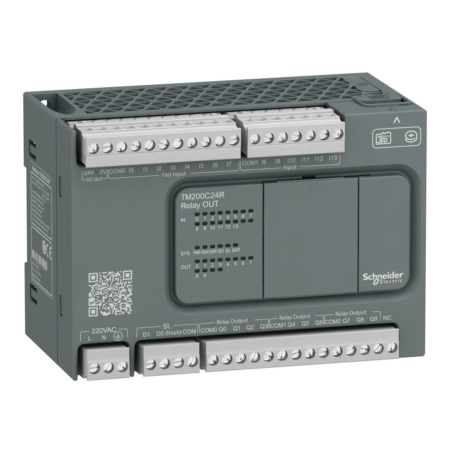 Schneider Modicon Easy M200 PLC - TM200C24R