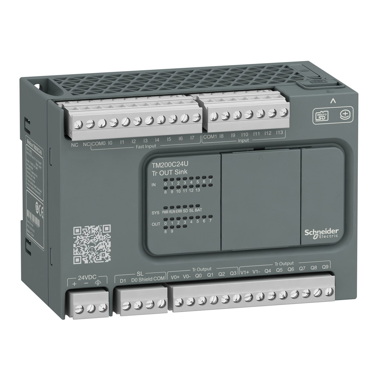 Schneider Modicon Easy M200 PLC - TM200C24U