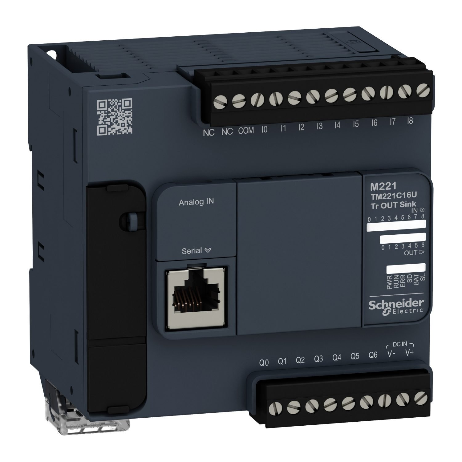 Schneider Modicon M221 PLC - TM221C16U