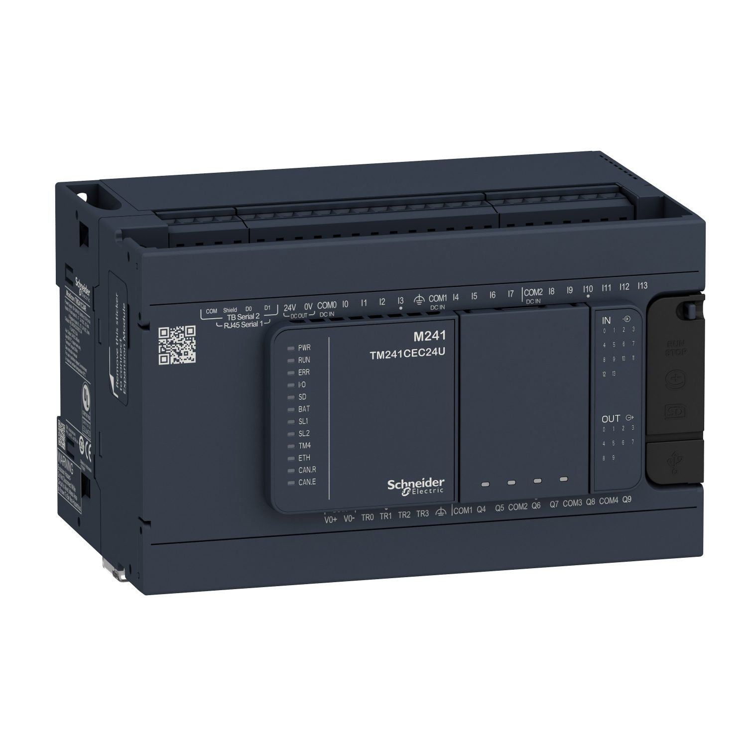 Schneider Modicon M241 PLC - TM241C24R