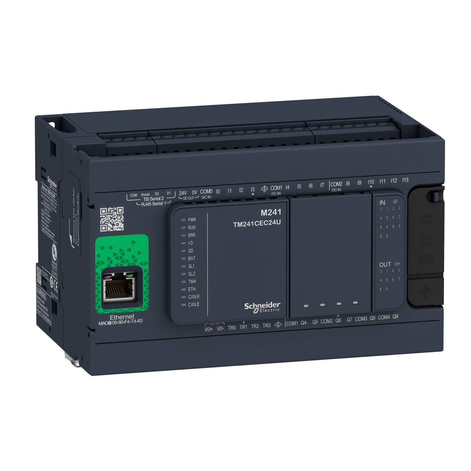 Schneider Modicon M241 PLC - TM241CE24R
