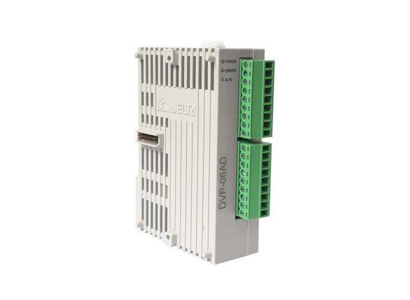 Delta DVP06AD-S - Analog Input Module (6 Channels)