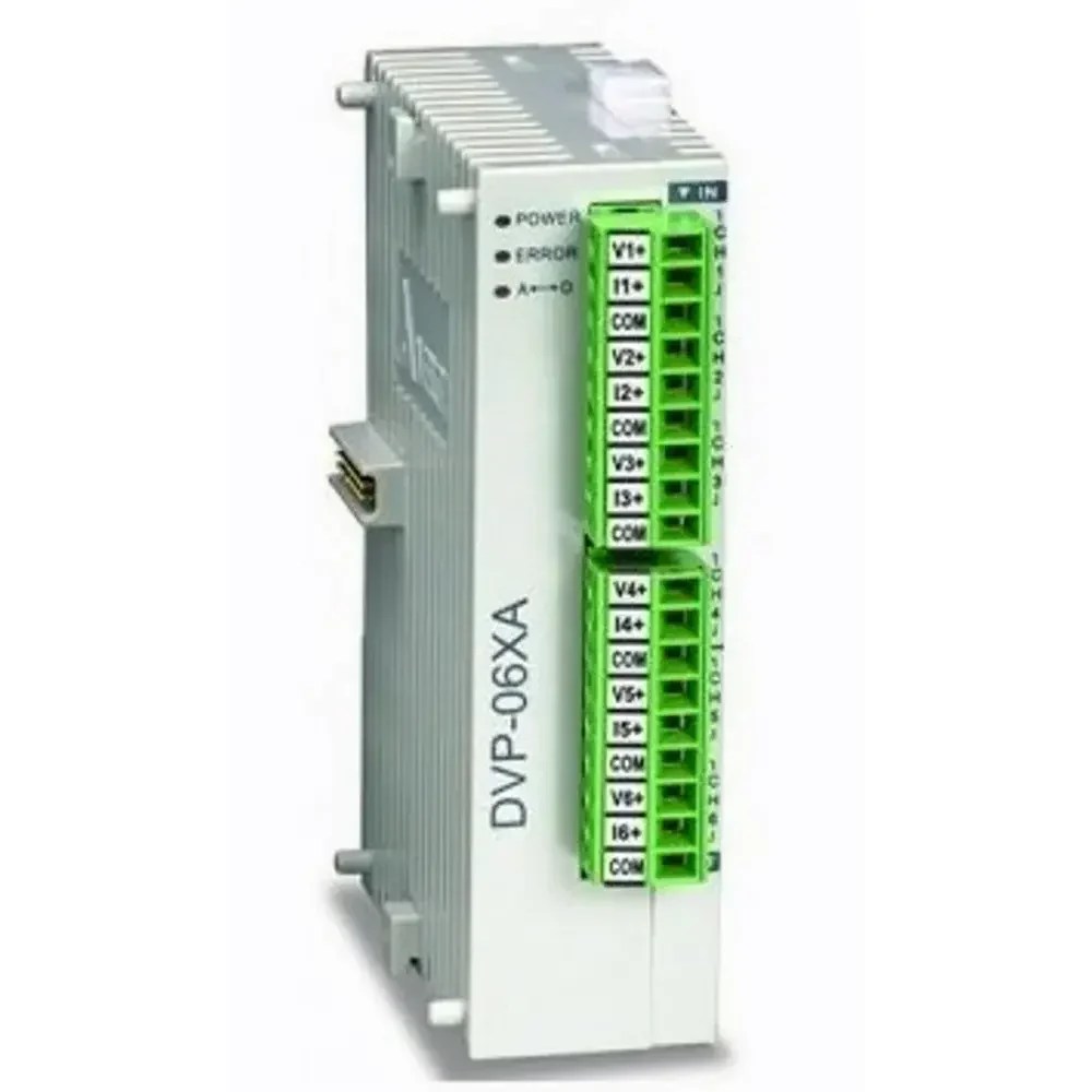 Delta DVP06XA-S - Analog I/O Module (4 In / 2 Out)